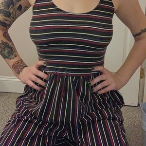 black striped jumper